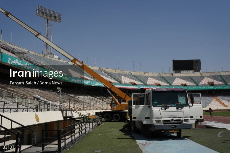 Renovation of Tehran's Azadi Stadium