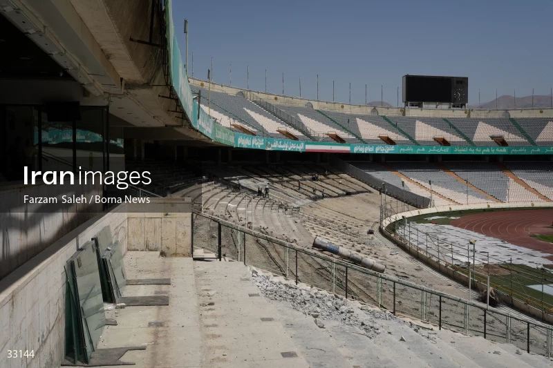 Renovation of Tehran's Azadi Stadium