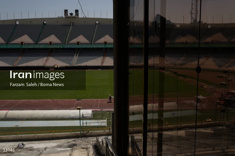 Renovation of Tehran's Azadi Stadium