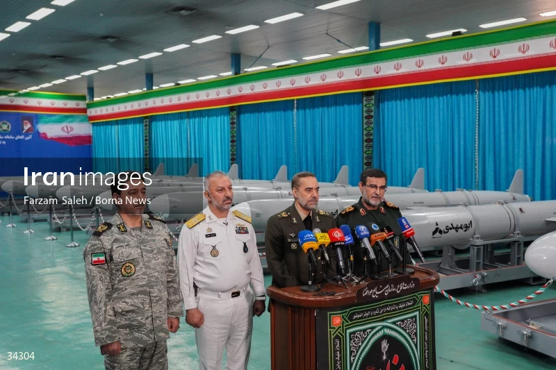The ceremony of handing over and adding the Abu Mahdi missile to the army and IRGC