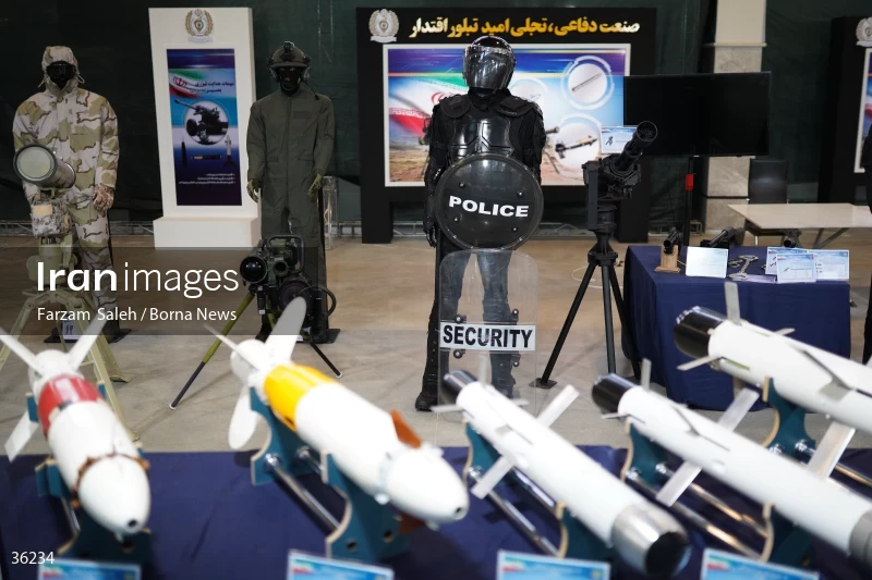 Foreign attaches visit defense achievements exhibition in Tehran
