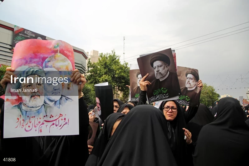 The funeral for Seyed Ebrahim Raisi, the President of Iran, and his companions in Mashhad