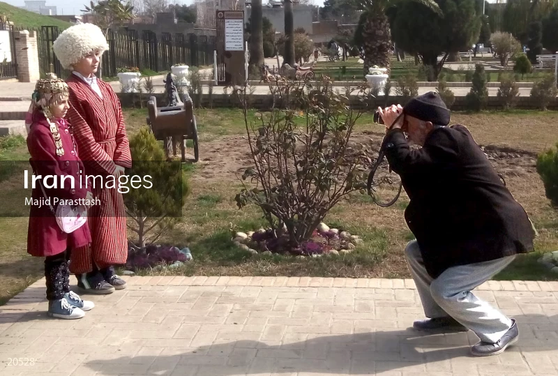 tourist in Gonbad-e Qabus