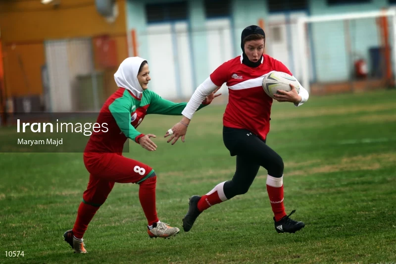 Iran and Germany Friendly Rugby Match in Tehran