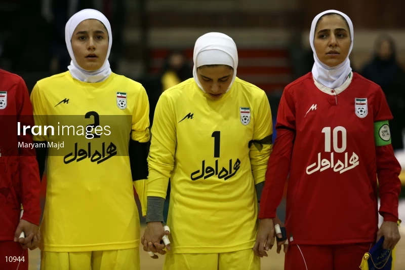 Friendly match of national women's futsal teams of Iran and Russia