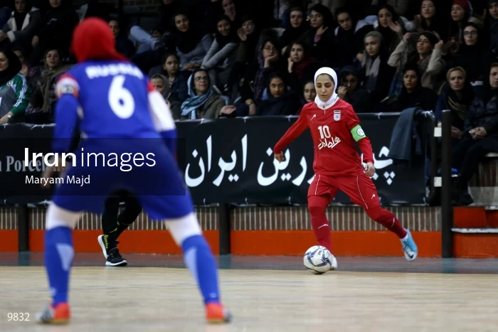Friendly match of national women's futsal teams of Iran and Russia