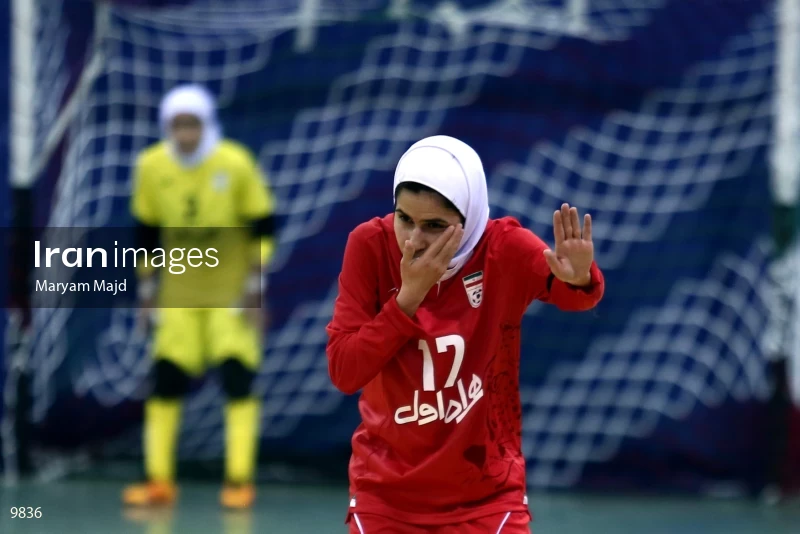 Friendly match of national women's futsal teams of Iran and Russia