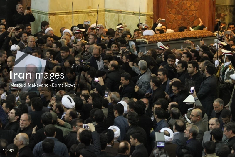 Ayatollah Akbar Hashemi Rafsanjani's funeral in Tehran
