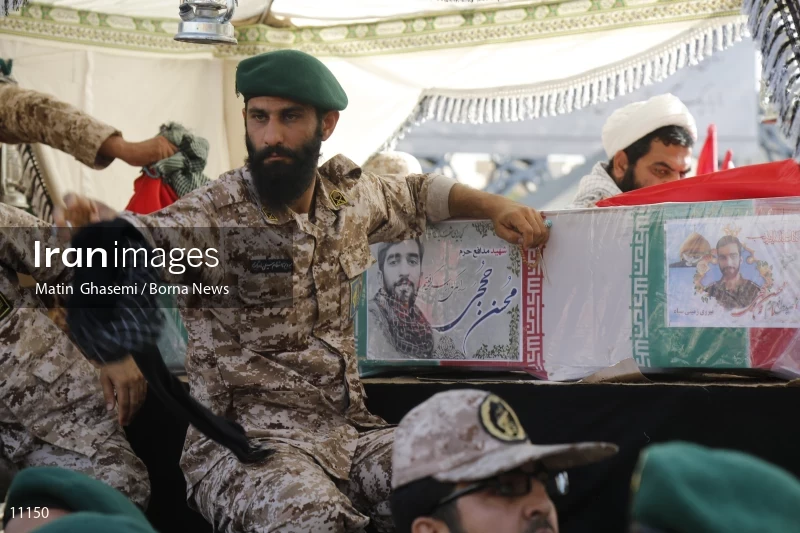 Funeral Ceremony of Iranian Martyr Mohsen Hojaji