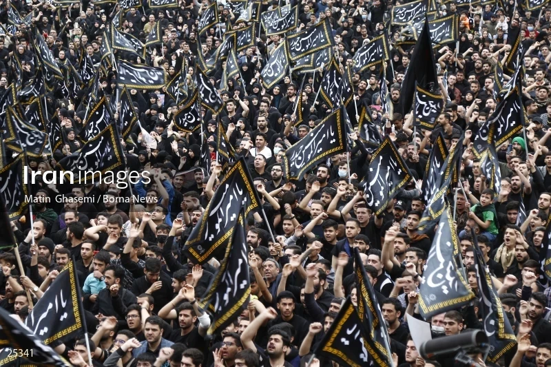 Commemoration ceremony of the martyrs of the Islamic Republic Army who defended syria