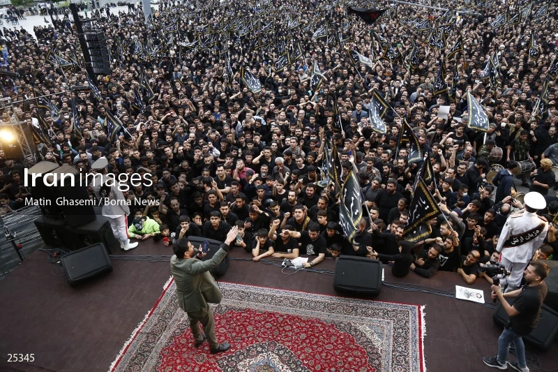 Commemoration ceremony of the martyrs of the Islamic Republic Army who defended syria