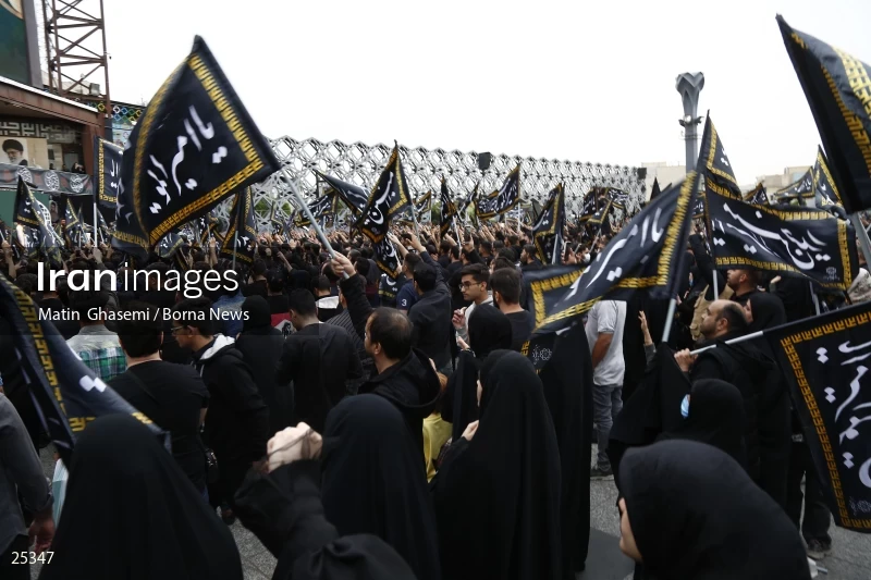 Commemoration ceremony of the martyrs of the Islamic Republic Army who defended syria