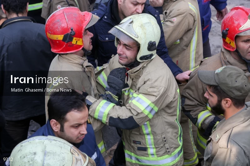 Tehran's Iconic Plasco Building Collapses After Fire