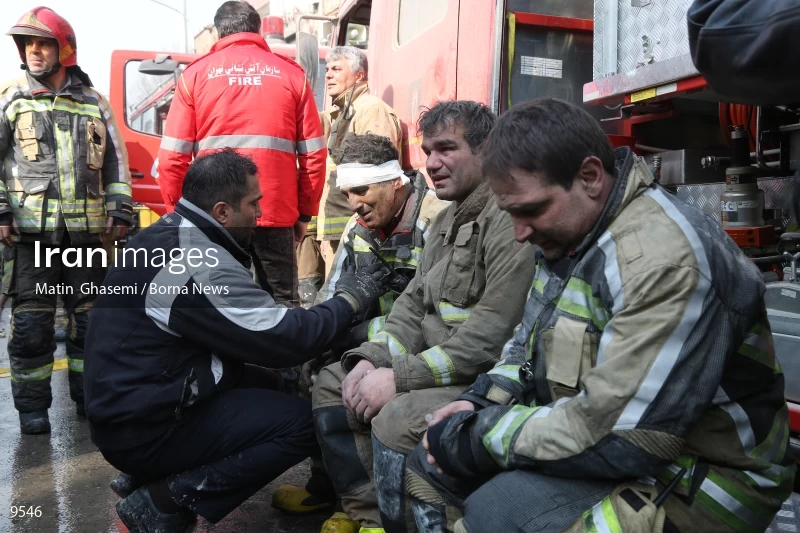 Tehran's Iconic Plasco Building Collapses After Fire