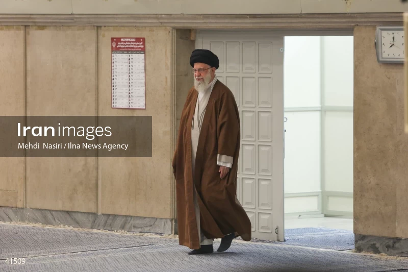 The Supreme Leader's Presence in the Second Round of the Iranian Parliament Elections
