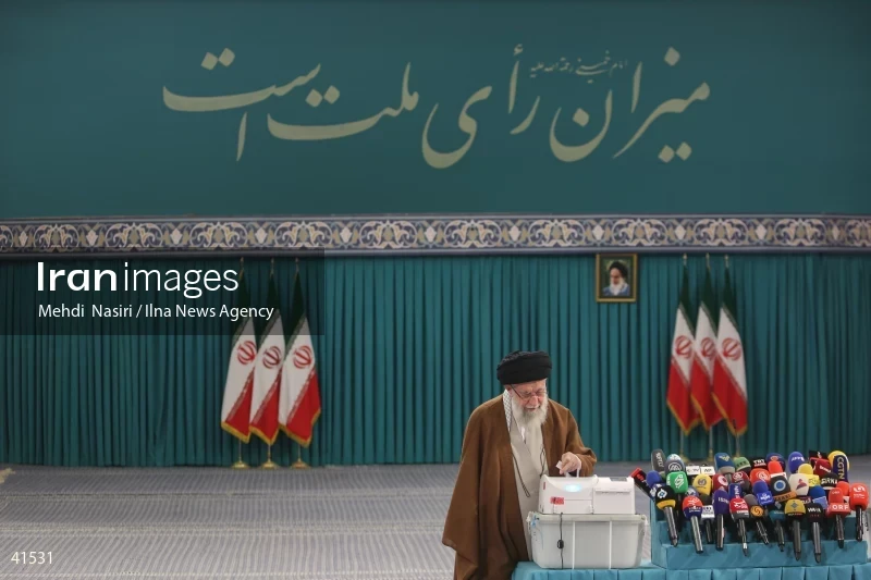 The Supreme Leader's Presence in the Second Round of the Iranian Parliament Elections