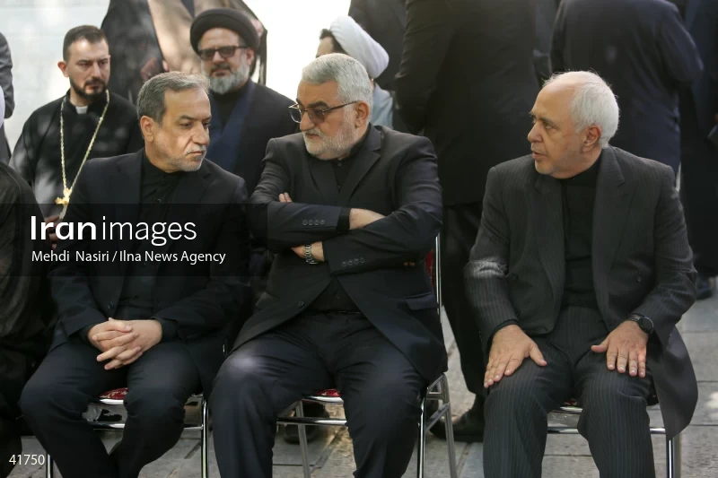 The funeral for Hossein Amir-Abdollahian