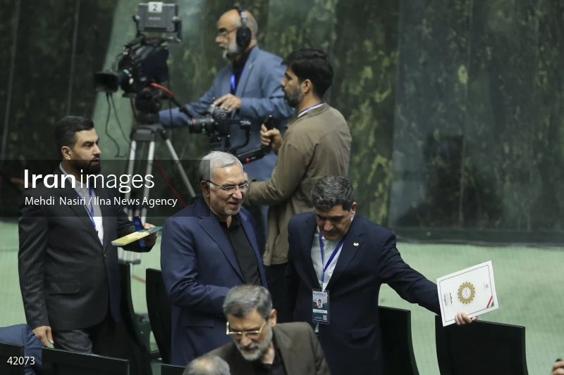 The opening ceremony of the 12th term of The Islamic Consultative Assembly