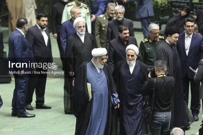 The opening ceremony of the 12th term of The Islamic Consultative Assembly