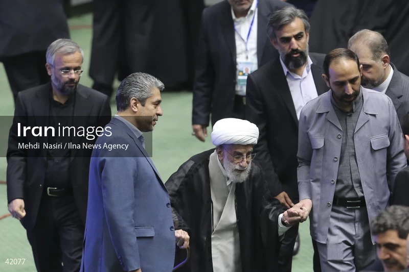 The opening ceremony of the 12th term of The Islamic Consultative Assembly