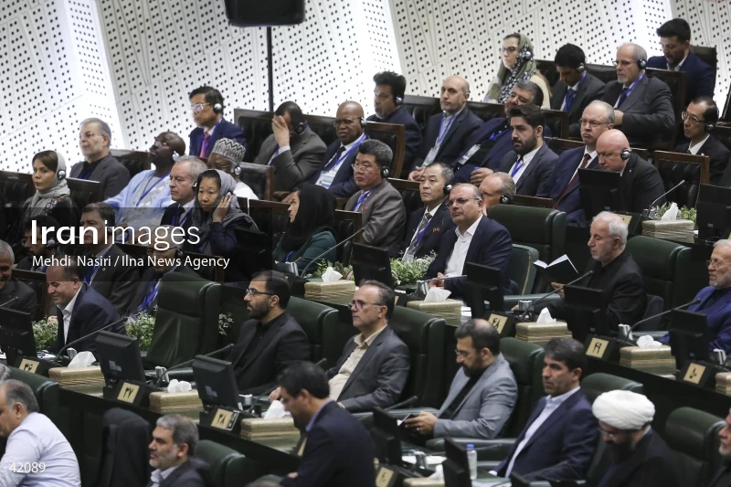 The opening ceremony of the 12th term of The Islamic Consultative Assembly