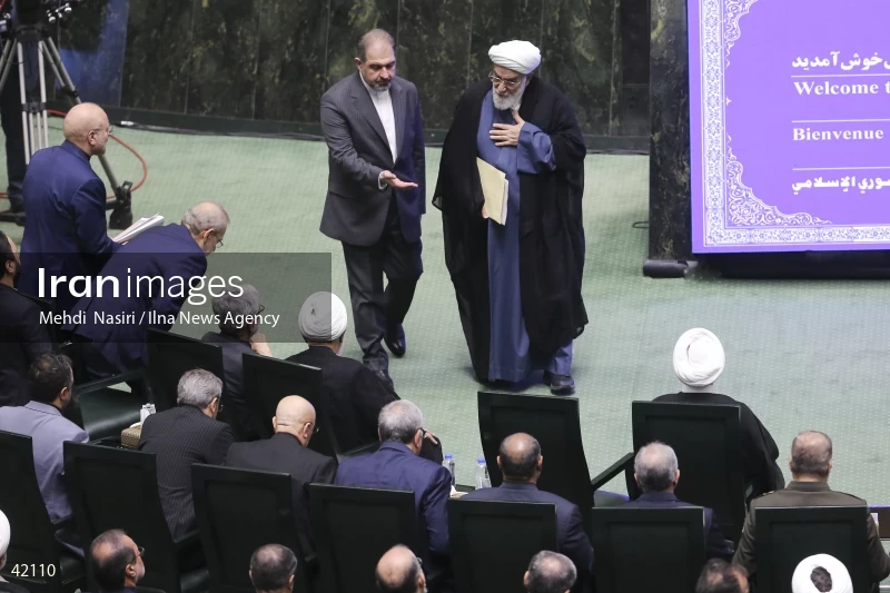 The opening ceremony of the 12th term of The Islamic Consultative Assembly