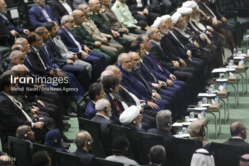 The inauguration ceremony of Iran's 14th presidential term, Masoud Pezeshkian.