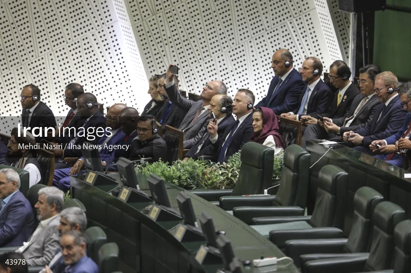 The inauguration ceremony of Iran's 14th presidential term, Masoud Pezeshkian.
