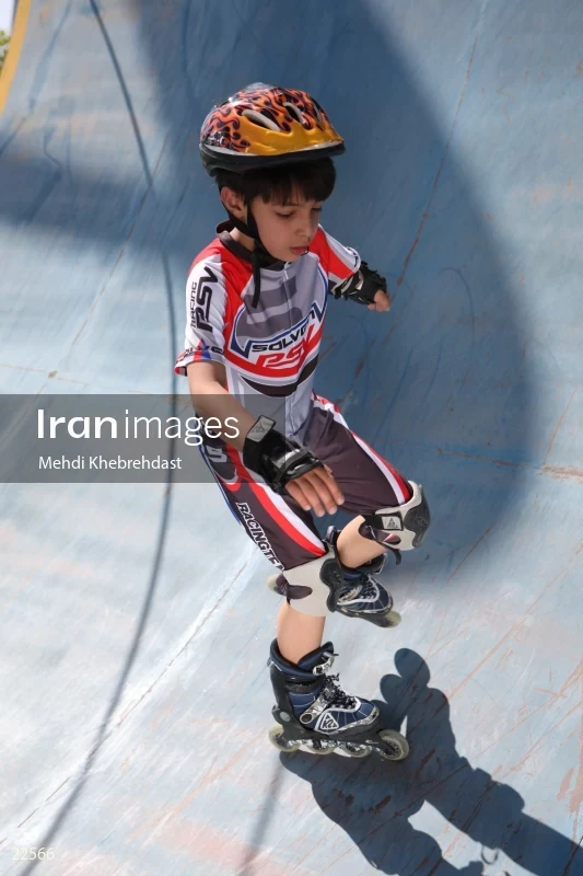 Young skater