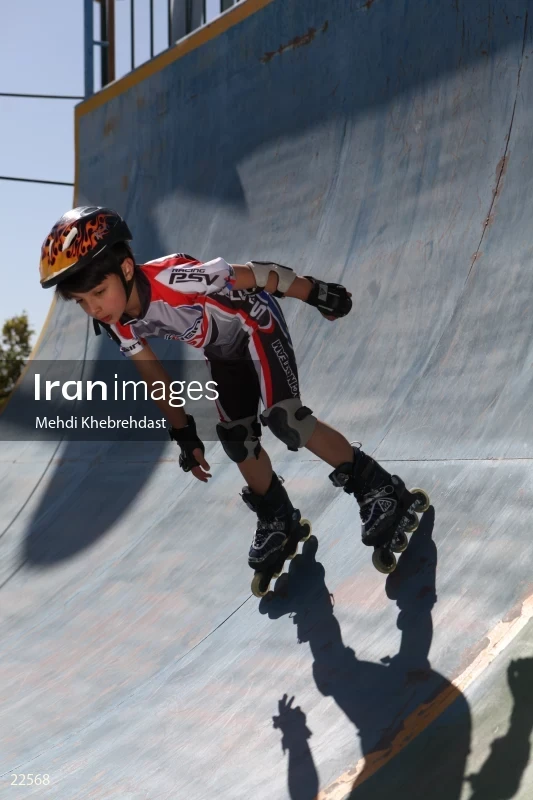 Young skater