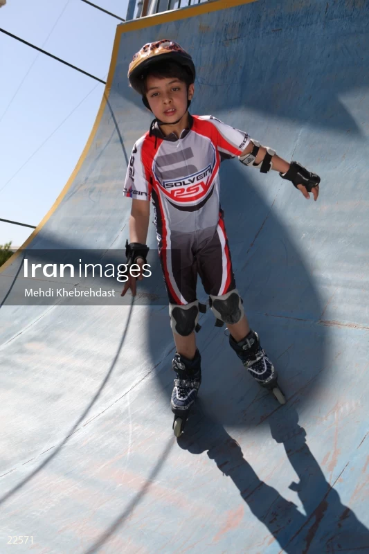 Young skater