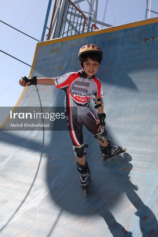Young skater