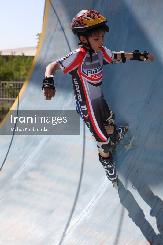 Young skater