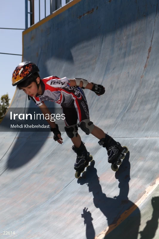Young skater