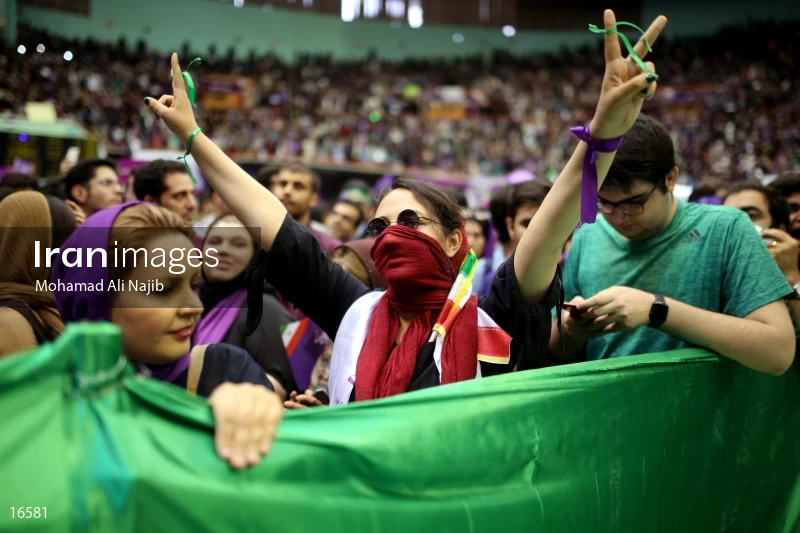 Campaign Rally in Support of Hassan Rouhani
