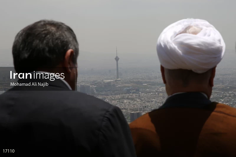 Ayatollah Akbar Hashemi Rafsanjani and Mohsen Hashemi Rafsanjani