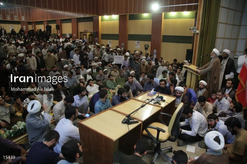 Campaign rally of clergymen in support of Ebrahim Raisi in Qom