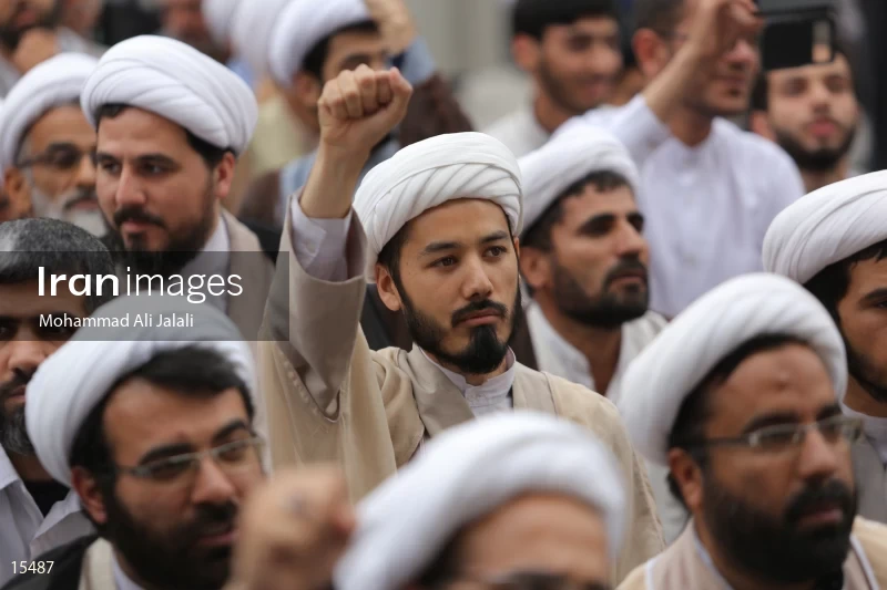 Campaign rally of clergymen in support of Ebrahim Raisi in Qom