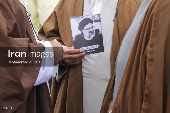 campaign rally in support of Ebrahim Raisi