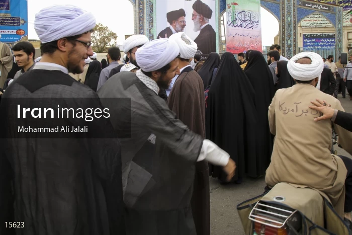 campaign rally in support of Ebrahim Raisi