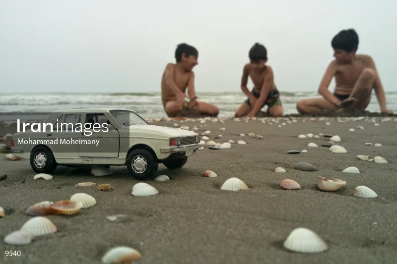 Pakan model car in seaside