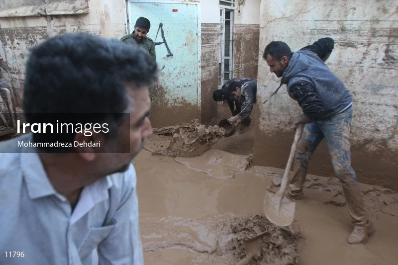 Flooding in Sharak-e-Sadi, Shiraz