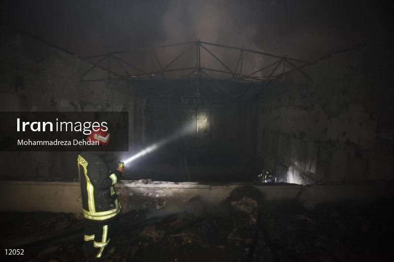 Fire at Bahman cinema in shiraz