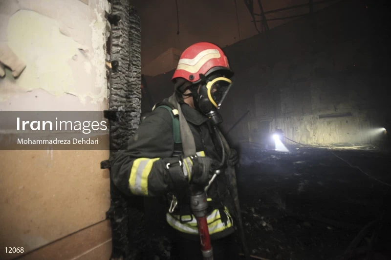 Fire at Bahman cinema in shiraz