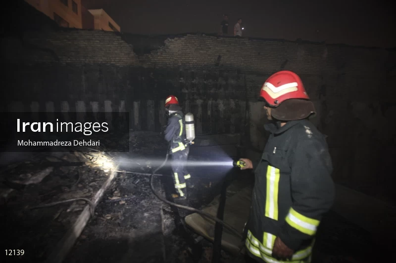 Fire at Bahman cinema in shiraz