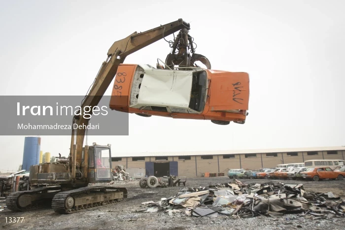Ahvaz car graveyard