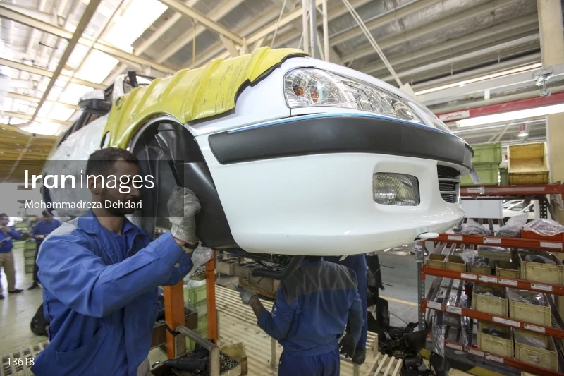 Iran Khodro assembly line