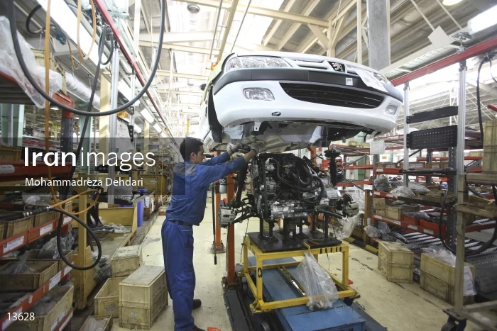 Iran Khodro assembly line