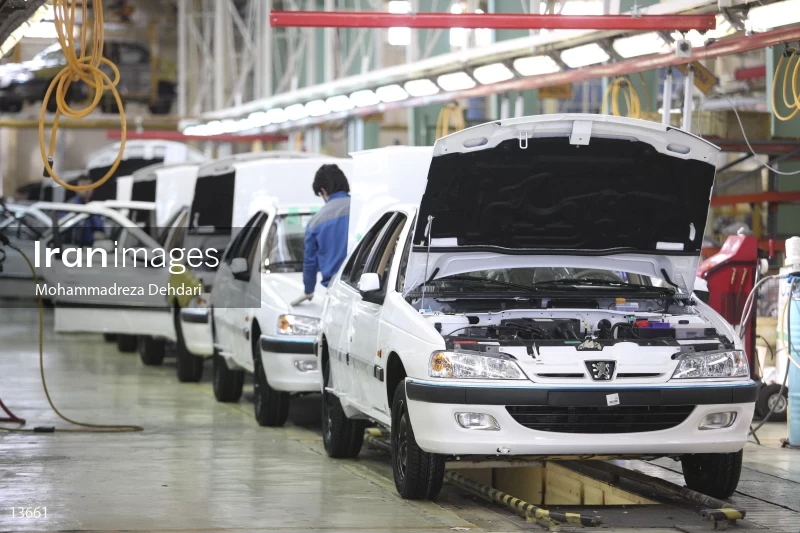 Iran Khodro assembly line
