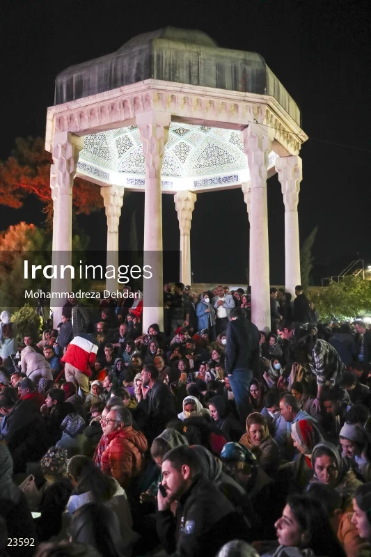New Year Ceremonyin the Tomb of Hafez